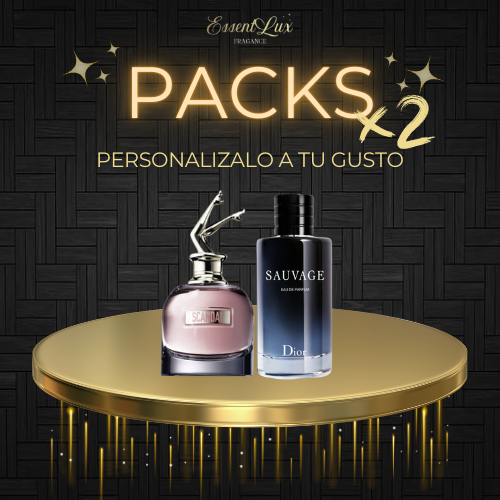 [NUEVO] PACK ESPECIAL 2 PERFUMES PERSONALIZABLES