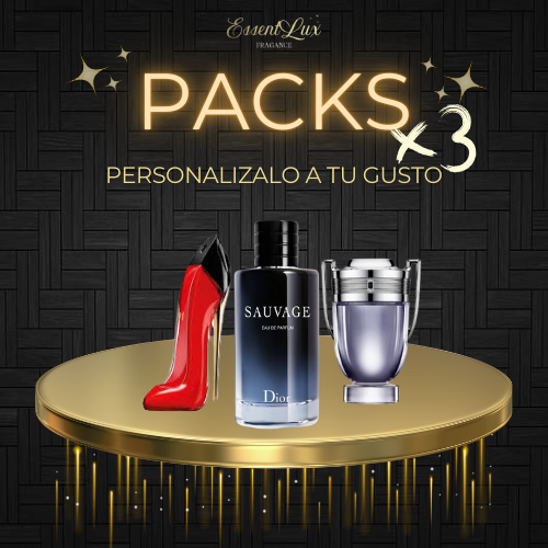 [NUEVO] PACK PREMIUM 3 PERFUMES PERSONALIZABLE